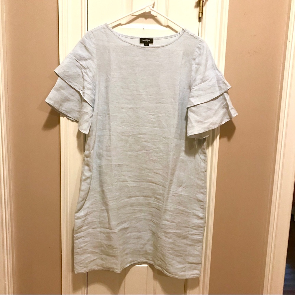 NWT Lord & Taylor Linen Dress